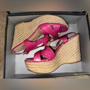 Women’s Bia Spiga Pink Wedges